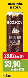 ORIGINAL & COLA 250ml