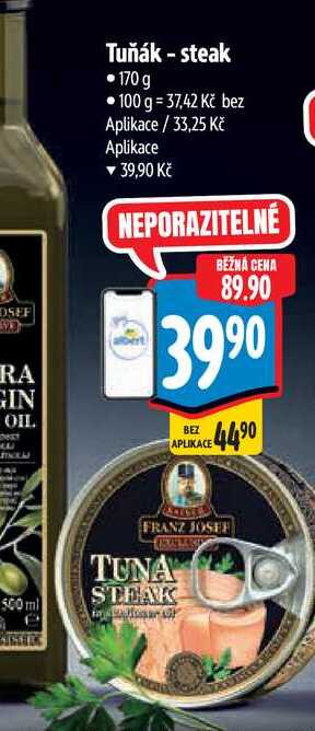  Tuňák - steak 170 g 