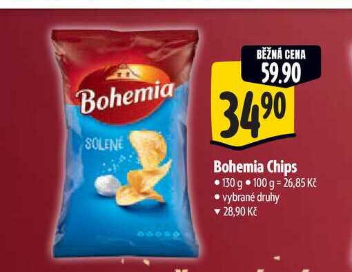   Bohemia Chips 130 g 