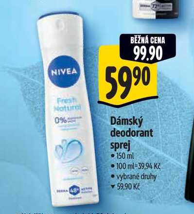  Dámský deodorant sprej 150 ml  