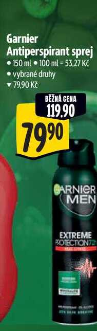 Garnier Antiperspirant sprej 150 ml  