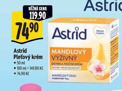  Astrid Pleťový krém  50 ml  