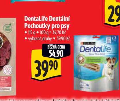 DentaLife Dentální Pochoutky pro psy  115 g  