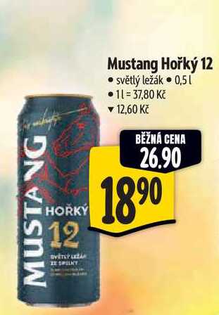  Mustang Hořký 12 0,5 l