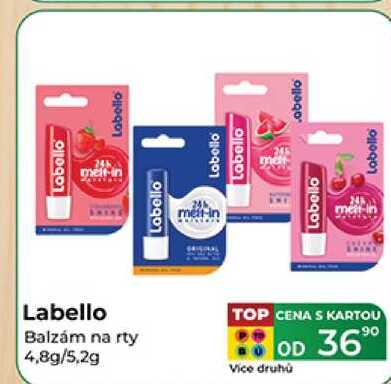 Labello Balzám na rty 4,8g/5,2g  