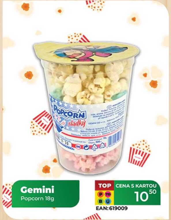 Gemini Popcorn 18g 