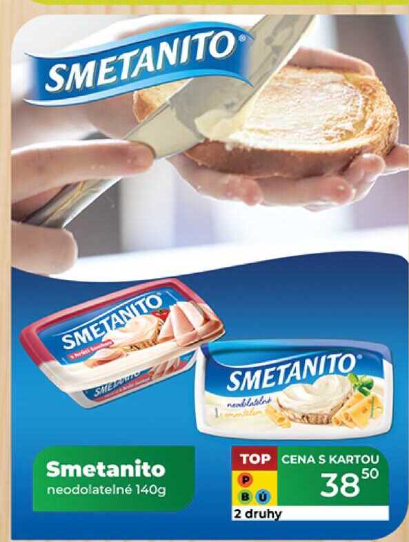 Smetanito neodolatelné 140g 