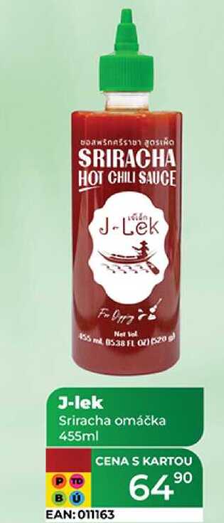 J-lek Sriracha omáčka 455ml 
