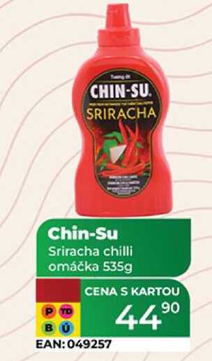 Chin-Su Sriracha chilli omáčka 535g