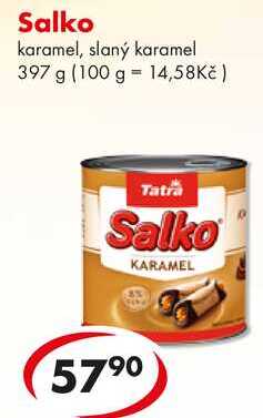 Salko karamel, slaný karamel, 397 g 