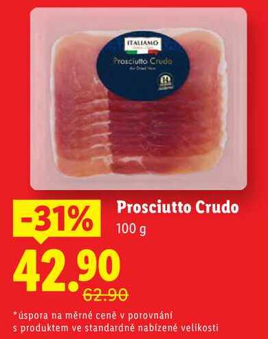 Prosciutto Crudo, 100 g 