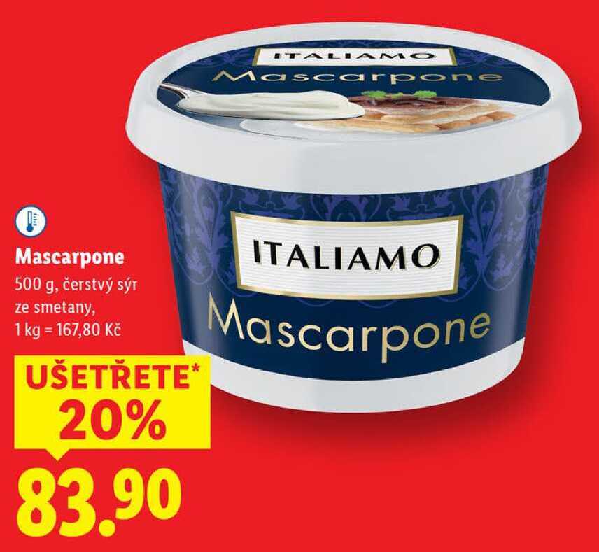 Mascarpone, 500 g