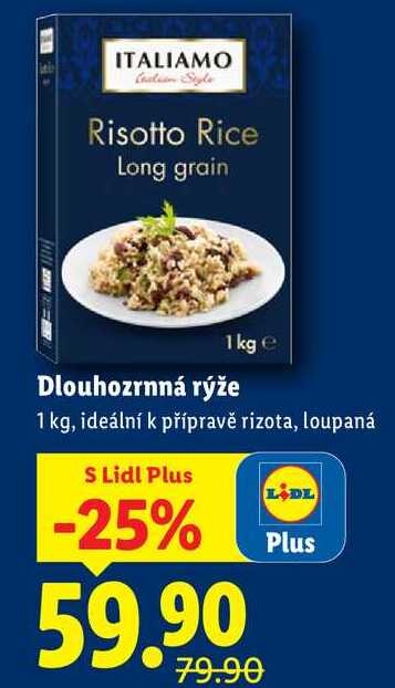 Dlouhozrnná rýže, 1 kg