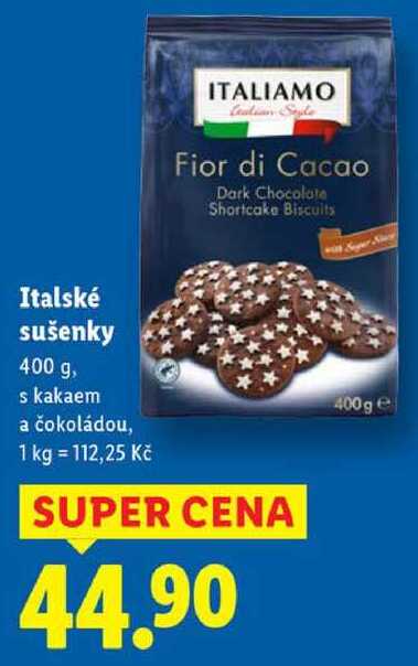 Italské sušenky, 400 g