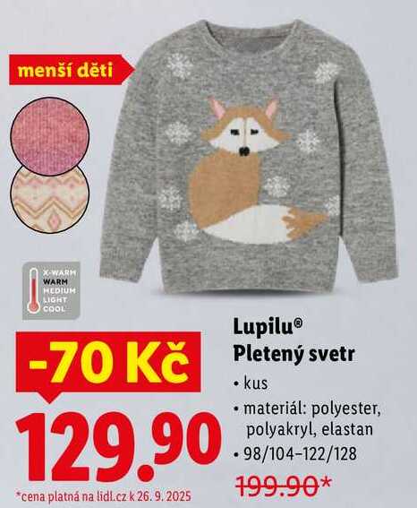 Lupilu Pletený svetr