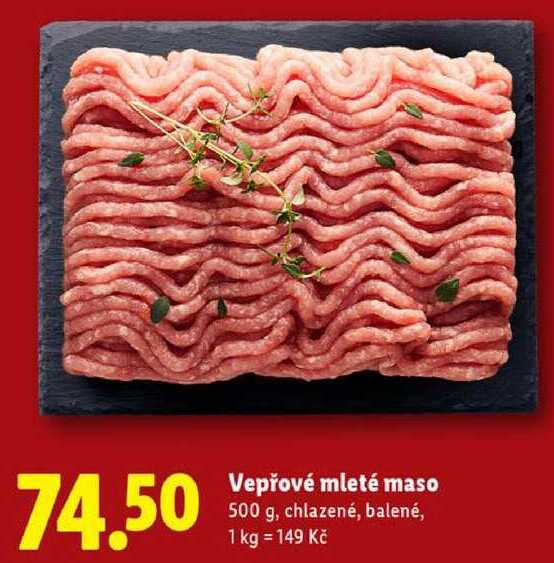 Vepřové mleté maso, 500 g
