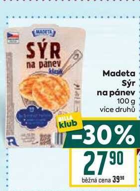 Madeta Sýr na pánev 100 g 