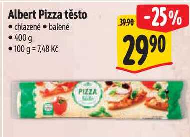 Albert Pizza těsto, 400 g