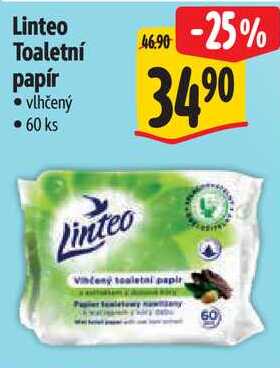 Linteo Toaletní papír, 60 ks