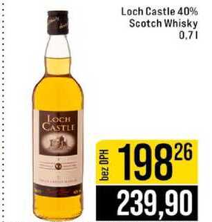 Loch Castle 40% Scotch Whisky 0,7 l