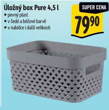 Úložný box Pure 4,5 l