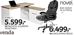 16: Psací stůl s úložným prostorem