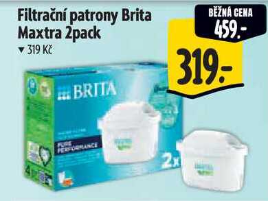 Filtrační patrony Brita Maxtra 2pack 