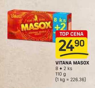 VITANA MASOX 8+ 2 ks 110 g 