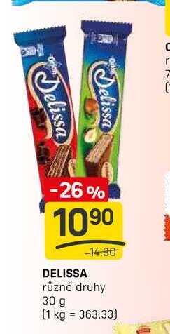 DELISSA různé druhy 30 g