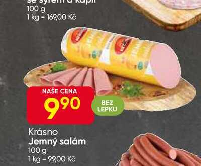 Jemný salám 100 g 