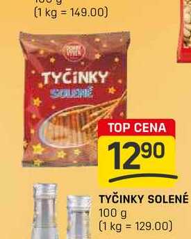 TYČINKY SOLENÉ 100 g 