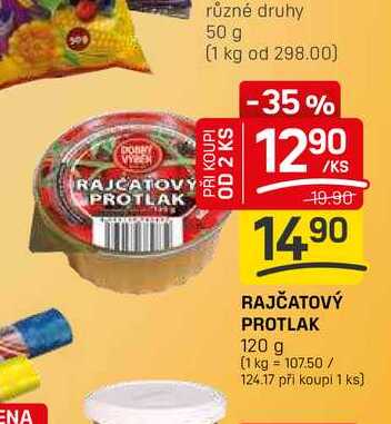 RAJČATOVÝ PROTLAK 120 g