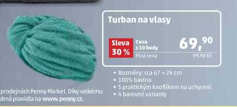 Turban na vlasy