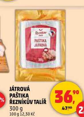 JÁTROVÁ PAŠTIKA ŘEZNÍKŮV TALÍŘ, 300 g 
