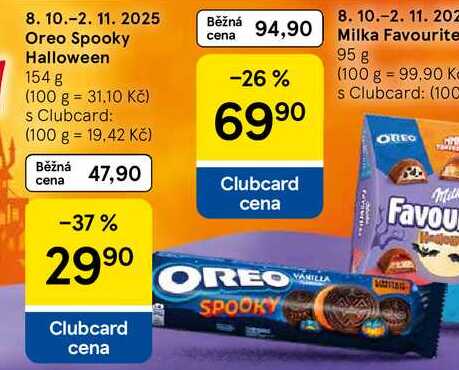 Oreo Spooky Halloween, 154 g 