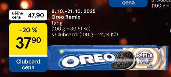 Oreo Remix, 157 g 
