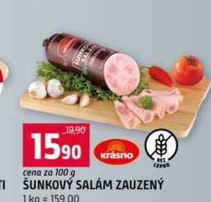ŠUNKOVÝ SALÁM ZAUZENÝ 100 g