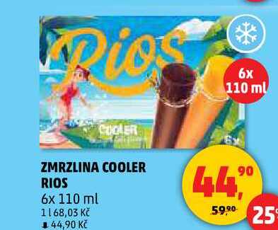 ZMRZLINA COOLER RIOS, 6x 110 ml 