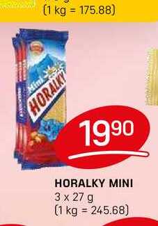 HORALKY MINI 3 x 27 g