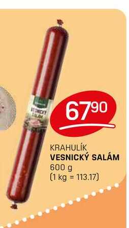 VESNICKÝ SALÁM 600 g 