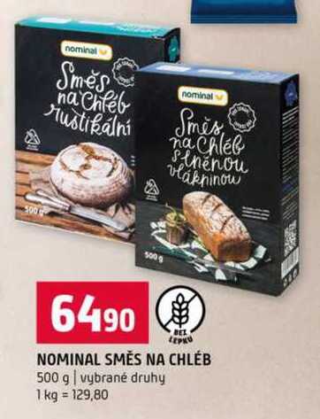 NOMINAL SMĚS NA CHLÉB 500 g