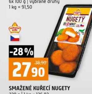 SMAŽENÉ KUŘECÍ NUGETY 220 g