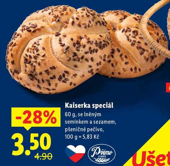 Kaiserka speciál, 60 g