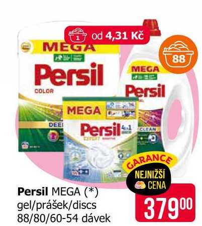 Persil MEGA gel 88 dávek