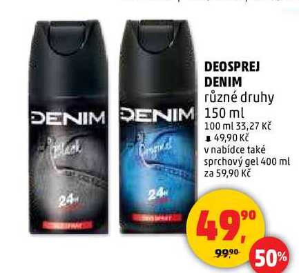 DEOSPREJ DENIM, 150 ml 
