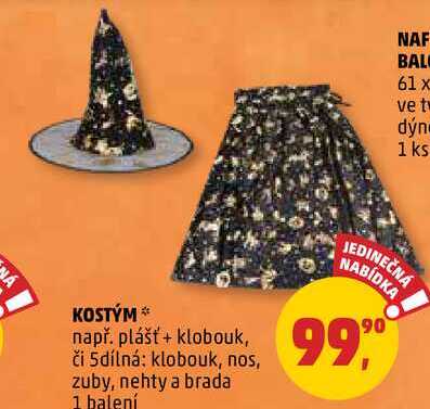 KOSTÝM, 1 balení 