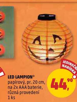 LED LAMPION, 1 ks 