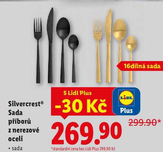 Silvercrest Sada příborů z nerezové oceli 