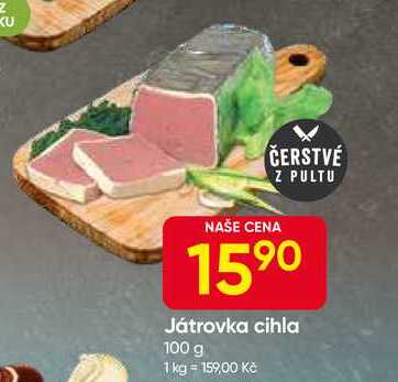 Játrovka cihla 100 g