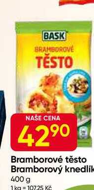 BASK Bramborový knedlík 400 g